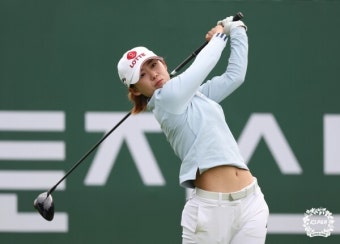 황유민, KLPGA 투어 동부건설·한국토지신탁 챔피언십 2R 단독 선두