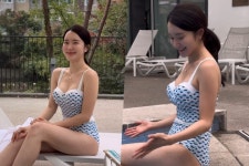 나는솔로 15기 순자, 청순함에 반전 수영복 매력까지