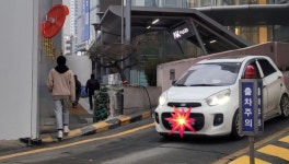 평택역 복합문화광장 공사, 시민 안전 외면…보행로 축소로 사고 위험 심각