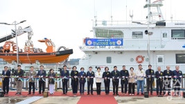 여수시, 120톤급 다목적 관공선 전남209호 취항