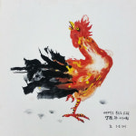 [2017년 신년화]새벽을 부르는 소리, 丁酉年 새아침