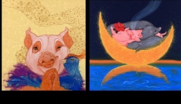 롯데갤러리, 송영학 임성희 작가의 돼지꿈 꾸는 날