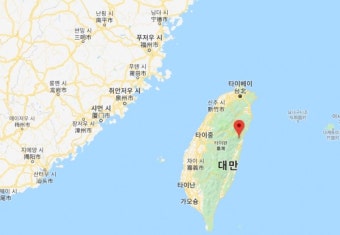 대만 지진, 6.1 규모 지진...타이베이