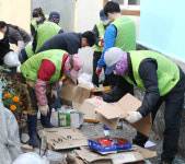 동신대 직원사회봉사단 홀몸노인 위한 봉사활동 실시