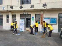 나주 금천면지사협, 쓱싹쓱싹 깨끗한 경로당 봉사