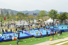 순천오천그린광장, 물놀이장 워터 아일랜드 개장