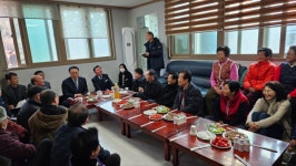 구복규 화순군수, 새해 인사 나누며 현장 소통 실천
