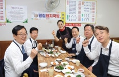 광주 구청장협의회, 전통시장 소상공인 격려
