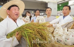 밥맛 좋은 여주 햅쌀 첫 출하