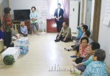 광주 송정농협, 경로당 어르신 대상 초복맞이 행사 훈훈