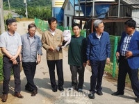 유재도 농협전북본부장, 폭염피해 농가방문·현장점검
