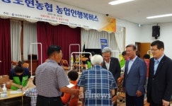 농업인에 의료·검안·돋보기 무료 지원