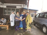 주성재 곡성농협 조합장, 수해피해 주민 찾아 물품지원
