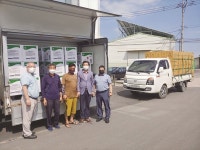 군산 회현농협, 조합원에 마스크 무상 공급 호응