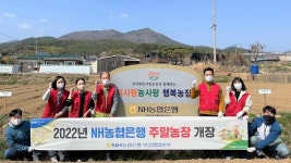 농협은행 부산본부, 2022년 주말농장 개장