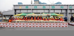홍성농협, 22년 사랑이 담긴 김장김치 나눔행사 펼쳐