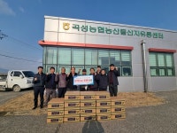 곡성농협, 농업인 실익지원 위한 농작물(칼슘)영양제 공급