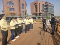 천안시의회 경제산업위, 성성호수공원산책길 등 현장 방문 진행