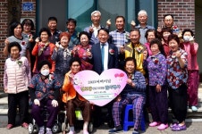서창농협, 경로당에서 효사랑 실천