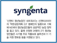 [2023 신젠타 청년농업인 네트워크] MZ농업인과 착한동행 ①두건민 케어팜영농조합법인 대표