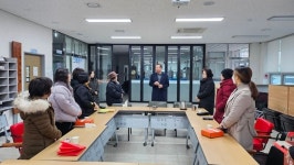 오완근 갈산면장, 독거노인 생활지원사 활동 격려