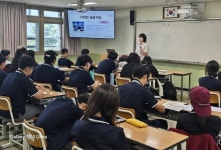 제주시농협 북부그룹, 서귀포대신중학교 1사1교 금융교육 실시