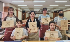 울산 웅촌농협, 다문화가정 우드버닝 만들기 체험행사 실시