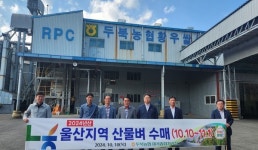 농협울산본부, 2024년산 산물벼 수매 진행