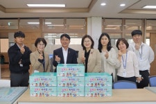 성산일출봉농협, 지역 초등학교에 학습꾸러미 전달
