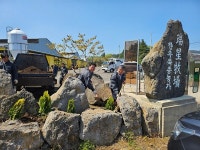 서귀포시축협, 깨끗한 축산농장, 방취림 조상사업 실시