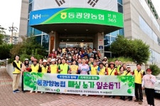 동광양농협-NH농협광양시지부, 매실 수확철 맞아 농가 일손돕기 나서