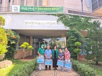 담양군향촌노인종합복지관, 폭염 취약 어르신에 냉감이불 전달