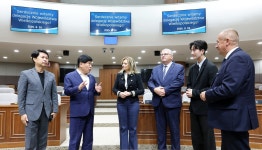 홍성현 충남도의장, 폴란드 비엘코폴스카주 의장과 교류협력 논의