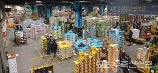 중앙청과 2026년 사과·배 초매식…올해도 다 함께