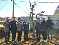 예산군 응봉면, 모과나무 기념식수…풍년과 주민 안녕 기원