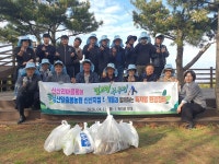 성산일출봉농협 신산지점, 신산리마을회와 독자봉 환경정비 봉사 전개