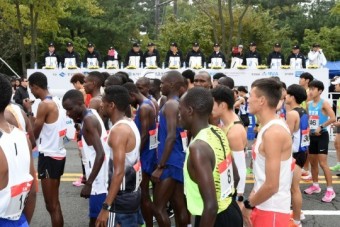 경주시, '2019 경주국제마라톤대회' 개최... 케냐 '키프로프 체보로르' 대회 2연패 달성