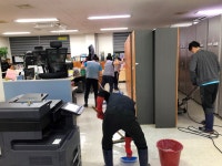 인천 서구 시설관리공단이 구 청사 시설물정비 등 대청소