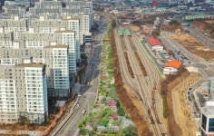 광주 효천1지구에 미세먼지 차단 숲‧도시바람길 숲 조성