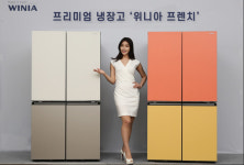 위니아딤채, 정온기술·독립냉각 품은 위니아 프렌치 냉장고 출시