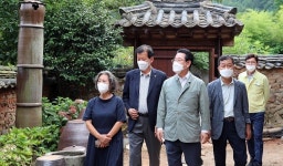 김영록 전남지사, 예쁜정원 찾아 관광지 조성 구상