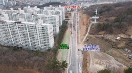 순천시, 대주3차아파트~조례마을 구간 왕복 2차로 임시개통