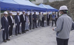 임지락 전남도의원, 남평~화순간 국지도 55호선 확포장공사 현장방문