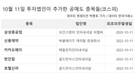 11일 코스피 공매도 잔고 대량 보유자,  전일 대비 제이피모간은 한국항공우주, 한올바이오파마 공매도 잔고를 일부 처분했다.