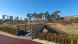 김천시, 혁신도시 석정천 저류지 인근 목교 설치
