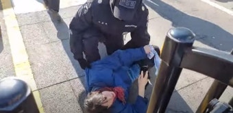 경찰, 용산 대통령실 진입하려던 대진연 회원 20명 연행