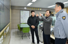조현일 경산시장, 설 명절 비상근무기관 근무자 격려