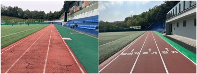 인천 서구, 서곶근린공원 운동장 노후 시설 개선 완료…쾌적하고 안전한 환경 조성