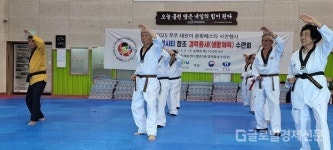 [건강 트렌드] 생활 속 건강 태권도 뜬다... 시니어 경락 품세 주목