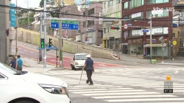 급경사지 위험 여수 한재사거리 횡단보도 이설